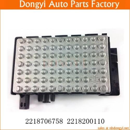 Blower Motor Resistor Regulator OE NO. 2218706758 2218200110