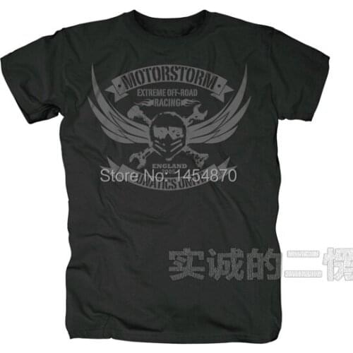 Summer style Motorstorm Band Rock Brand men women shirt 3D skull items fitness Hardrock Punk heavy Metal 100%Cotton XXXL Skull