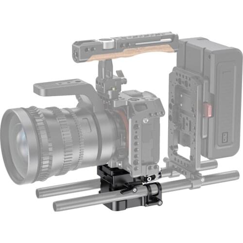 SmallRig DSLR Camera Rig Universal 15mm Rail Support System With Quick Release Arca Plate High Adjustable 2092