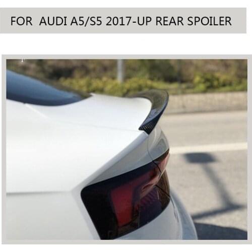 SPOILER Carbon fiber Spoiler Boot Duck Lip For Audi a5 s5 4-Door 2019 2017 2018