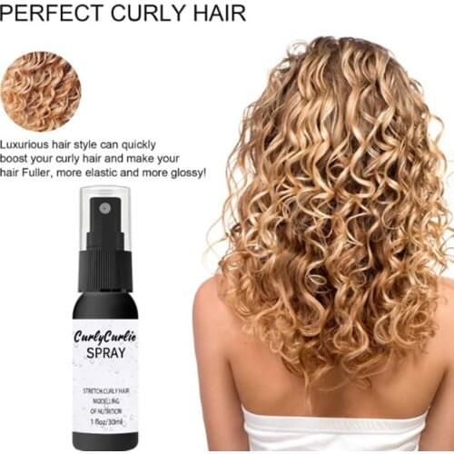 Spray Hair Curling Essence Curl Enhancer Styling Defining Spraying Mist