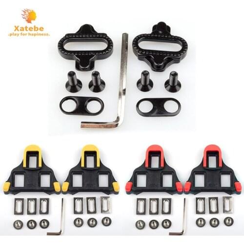 Road Bike Pedal Cleat Self-locking pedal Compatible With LOOK KEO ultralight Pedal Bicycle accessories Cycling cleats Road Shoes