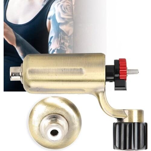 Tattoo Machine RCA Interface Direct Drive Motor Liner & Shader Tattoo Tool Round Shape Permanent Tattoo Pen Supplies Accessories