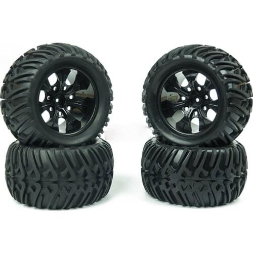 Off-road Tire 128x65mm Combiner 12mm for 1/10 Hsp 94111 94188 Truck Rc Car Parts