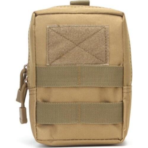 Military Tactical Waist Bag Multifunctional EDC Molle Tool Case Portable Ziper Durable Belt Pouch Hunting Accessory