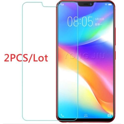 2PCS/Lot 2.5D 9H Tempered Glass film For VIVO Y81 Y83 Y85 Screen Protector High Quality Toughened Protective film for X20 X21