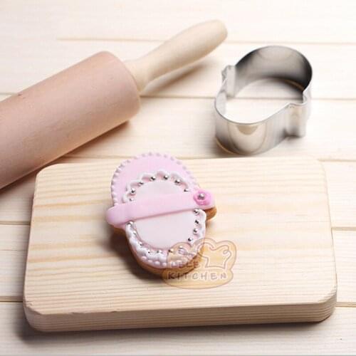 1pcs Baby Shoes Moldes Metal Cookie Cutters gateau patisserie reposteria Mould Pastry Biscuit Cake Decor Tools cozinha Kitchen