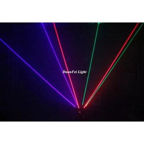 2019 NEW dj laser moving head rgb 6 heads beam laser moving head lyre