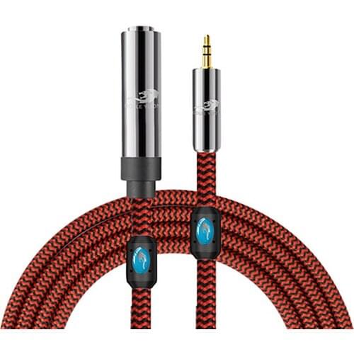 Stereo 3.5mm Male to 6.5mm Female Jack Audio Cable For iPhone Cellphone Computer Headphone Mixer Console Speaker 1m 2m 3m 5m 8m