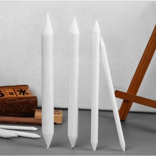3/6/ Pcs Double Head Durable Art Drawing Tool Pastel New Blending Smudge Tortillon Material Escolar Sketching Paper Pencil