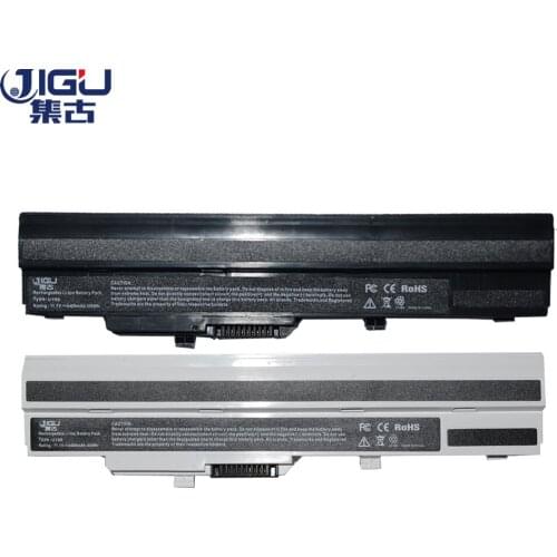 JIGU Black 6Cells Laptop Battery BTY-S11 BTY-S12 For Msi X100 X100-G X100-L Akoya Mini E1210 Wind U100 U90 Wind12 U200 U210 U230