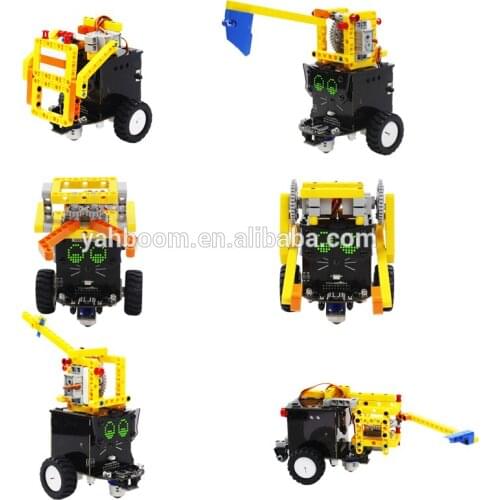 Yahboom Acrylic Box STEM Best New Arrival Omibox Arduinos R3 Board With Fighting Expand Package