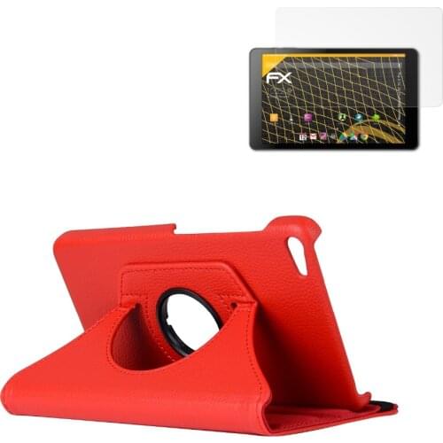 360 Degree Rotary Litchi Folio Stand PU Leather Case For Huawei MediaPad M2 10.1" FDR-A01W FDR-A03L T2 Pro 10 + Screen Protector