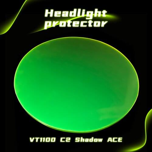 For VT1100 C2 Shadow ACE 1996-2000 Motorcycle Accessories VT 1100 Headlight Protector Cover Screen Lens Round lamp protection