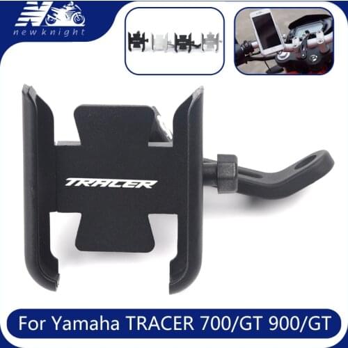 For Yamaha TRACER 900 700 GT 900GT Motorcycle Mobile Phone Holder GPS Navigator Rearview Mirror Handlebar Bracket Accessories