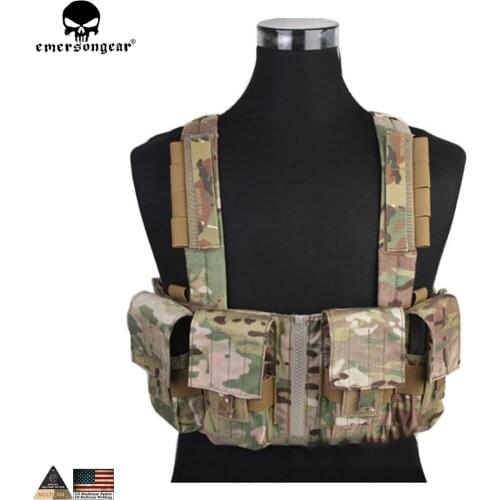 EMERSONGEAR LBT1961K Style 7.62 Tactical Chest Rig Airsoft Combat Molle Vest EM2978