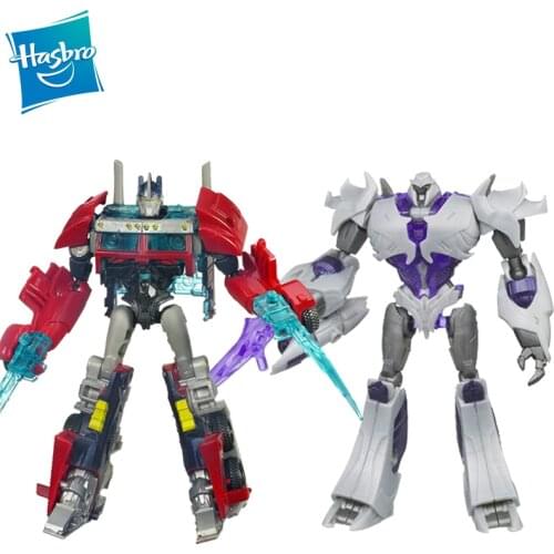 Hasbro Transformers Prime Cyberverse Commander Class Series Megatron Optimus Prime Bulkhead Ironhide Magnus Action Figure Toys