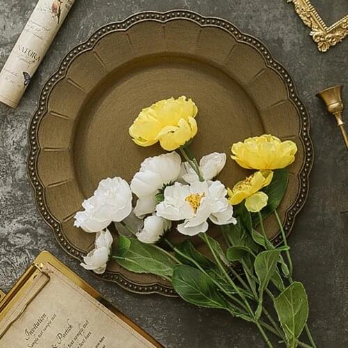 1Pc Simulation Plant No Withering No Odor Faux Silk Flower Table Centerpieces Simulation Flower for Home