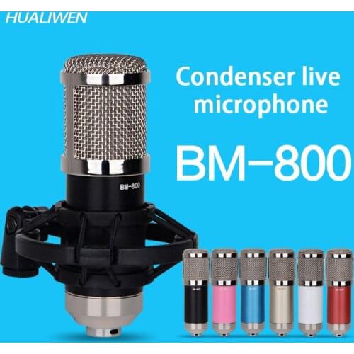 Game recording bm800a computer mobile phone singing live wired microphone condenser microphone