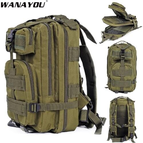 Military Tactical Backpack,20-30L Outdoor Sport Travel Rucksacks,Army Trekking Camping Hiking Fishing Backpack For Men Women
