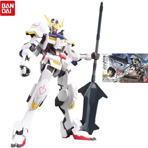 Genuine Bandai Gundam Assembly Gunpla Iron Blooded Orphans ASW-G-08 Barbatos Action PVC Robot Model Figura Anime Figure Toys kid