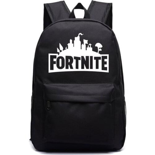 School Student Backpack Unisex Fortnites Backpack Men Women Starry Sky Canvas Knapsack Kid Bookbag Casual Travel Rucksack