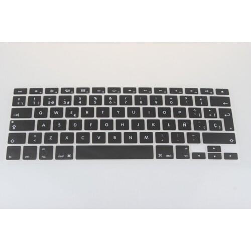 For Macbook Air 13 Pro 13 15 17 retinas Spanish layout Silicone UK/EU Keyboard Protector Cover Stickers skin For mac