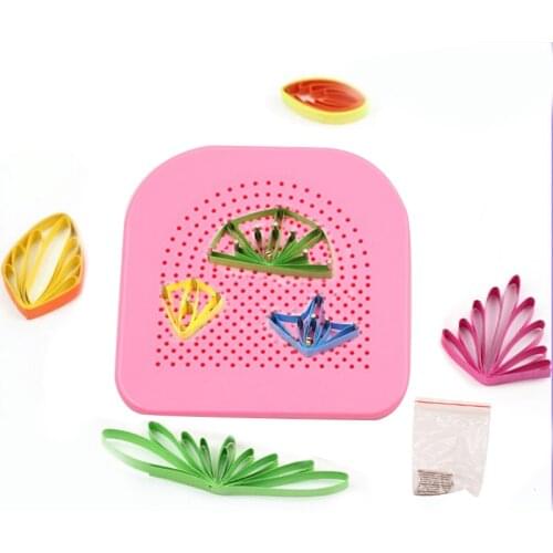 Paper Folding Crafting Grid DIY Paper Quilling Tool Guide Paper Quilling Handmade Paper Craft DIY Craft Tool