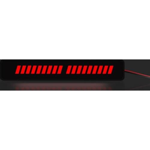 LED Decorative Light For Car Front Hood Grill Grille Bonnet Led Light 3D Beacon Day/Night Time Running Lamp Exterior Accessories