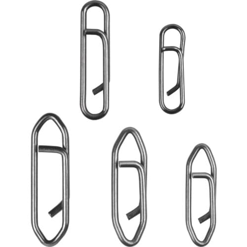 250Pcs Power Fast Fishing snap clips Fishing connector tackle 26LB-121LB Quick Change Lure fishing Accessories