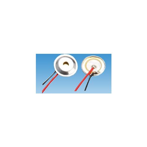 Buzzer D= 12mm Aluminum shell with line 30mm length ,Piezoelectric Ceramic pieces Copper Buzzer Film Gasket New and original