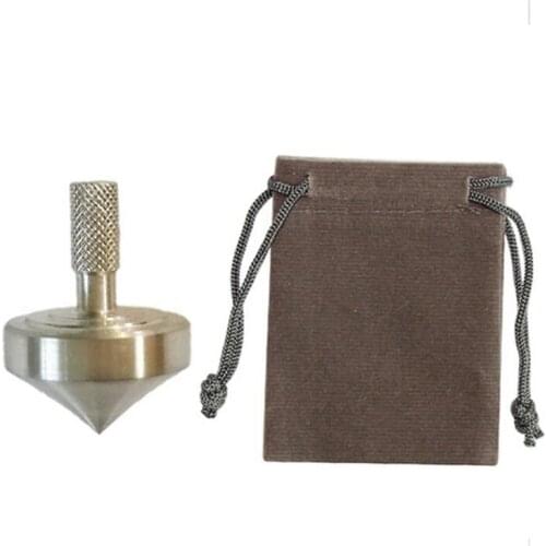 1 pc Mini Spinning Top Magic Gyroscope No Resistance Gyro Metal Toys for Kids