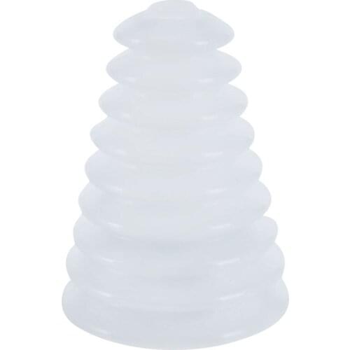 1Piece Drill Dust Collector Rubber Dust Cover Electric Hammer Drill Dust Collector Electric Drill Power Tool Accessories White