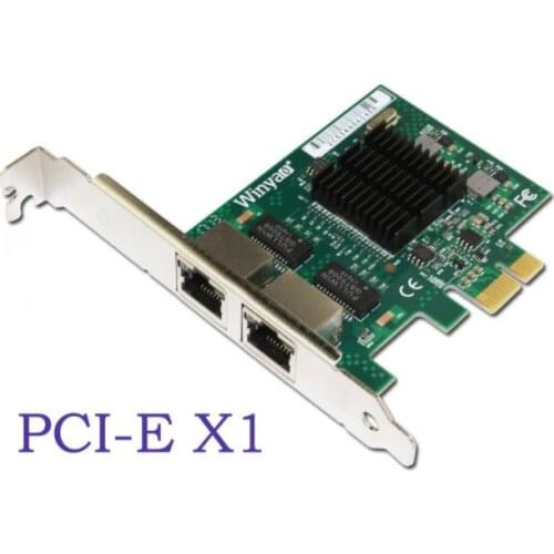 82575 EB/GB Dual-port PCI-E X1 Gigabit Ethernet Network Card 10/100/1000Mbps LAN Adapter Controller Wired E1G42ET