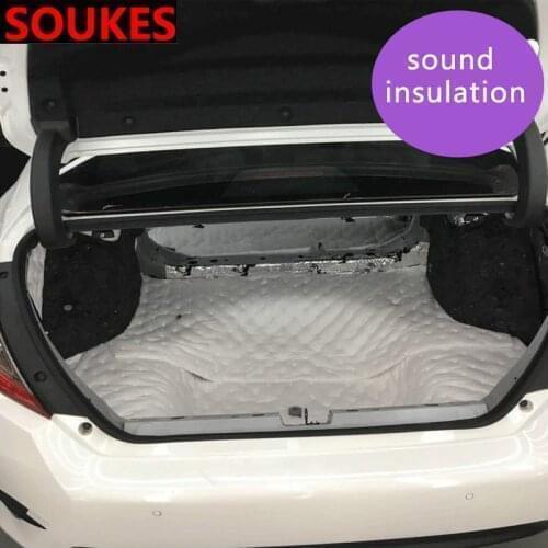 Car Sound Seal Noise Insulation Dampen Foam Mat For Ford Focus 2 3 1 Fiesta Mondeo Kuba Ecosport Mini Cooper R56 R50 R53 F56 F55