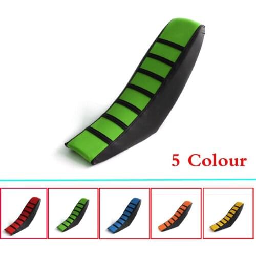 For XC SX EXC SX-F 65 85 105 125 144 150 200 250 300 450 500 530 Rubber Striped Motorcycle Soft-Grip Gripper Soft Seat Cover