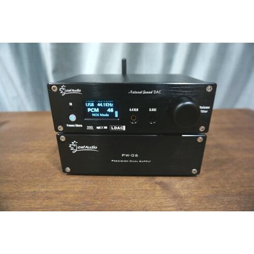 Dual CS43198 remote control fully balanced audiophile DAC decoder DSD256 XMOS Bluetooth 5.0 LDAC headphone amplifier