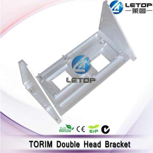 Eco solvent inkjet printer double dx7 head aluminum carriage head plate holder