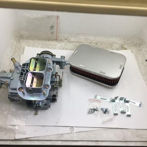 Carburador SherryBerg apto para WEBER 38X38 38DGES 38MM carburador 2 barril + filtro de aire para Fiat renault FORD GM carby