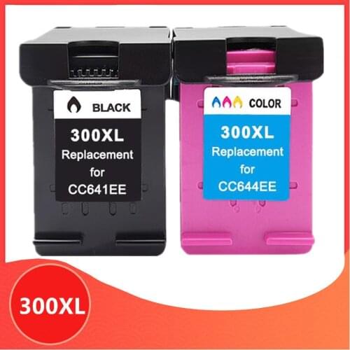 300XL Cartridge for hp 300 XL for hp300 Ink Cartridge for hp Deskjet D1660 D2500 D2560 D2660 D5560 F2420 F2480 F2492 printer