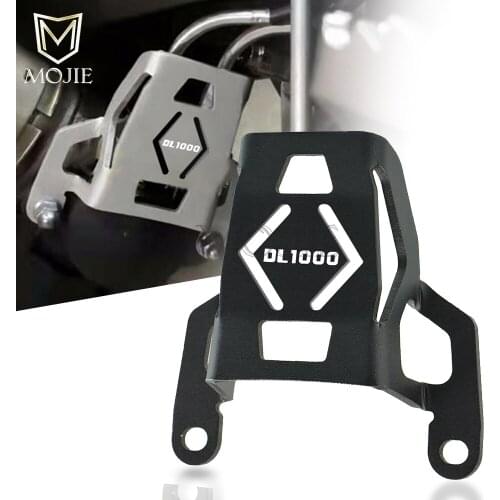 Motorcycle CNC Aluminum Exhaust Flap Guard Cover Protector For Suzuki DL1000 DL 1000 V-Strom VStrom 1000 V-Strom1000 2015-2019