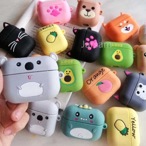 Cartoon Case For Airpods Pro Case Wireless for airpods Pro 3 Case Cover For Air Pods pro Silicone Headphones Case Protective