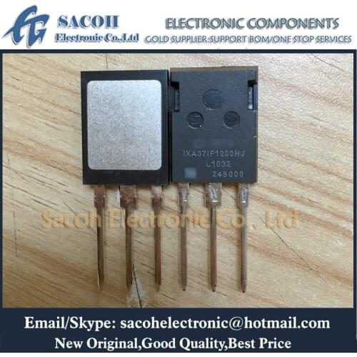 Free Shipping 5Pcs IXA37IF1200HJ IXA27IF1200HJ IXA17IF1200HJ ISOPLUS247 37A 1200V Power IGBT Transistor