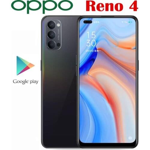 Original Official Oppo Reno 4 5G Mobile Phone Snapdragon 765G Octa Core 48MP Camera 6.4inch AMOLED 4020Mah 65W SupperVOOC2.0 NFC
