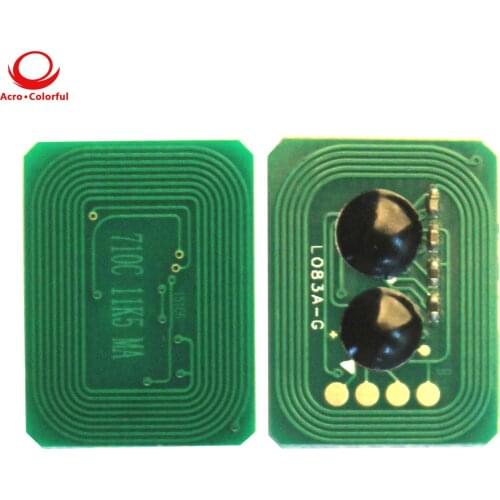 44318612 44318611 44318610 44318609 Laser printer smart Toner Reset cartridge Chip compatible for OKI C710 C711