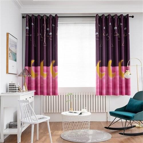 1 Panel Printing Blackout Curtains For Bedroom Living Room Curtain Adult Kid Room Curtain Home Decor Curtains