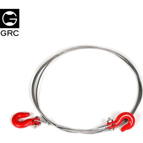 GRC TRX-4 Axial SCX10 90046 D90 Traction steel rope Decoration RC Racing Car Truck Climbing Car Spare Parts Accessories