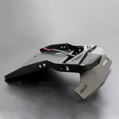 Motorcycle Tail Mount License Plate Bracket Brake Rear Lamp Taillight For Bmw R Nine T 2014-2018 R9t