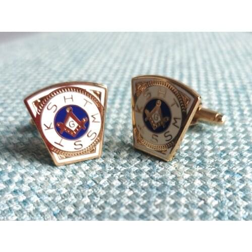 1 Pair Holy Royal Arch Freemason Masonic Cufflinks for Mens T-shirt Freemasonary the Lodge