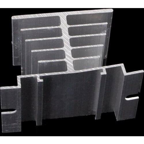 1Pc Single Phase Solid State Relay SSR Heat Sink Aluminum Dissipation Radiator